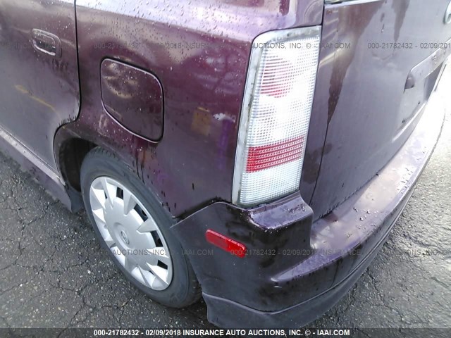 JTLKT334X64039457 - 2006 TOYOTA SCION XB ბურგუნდია ფოტო 6