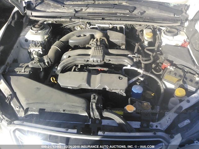 JF1GJAA64EH022523 - 2014 SUBARU IMPREZA WHITE photo 10