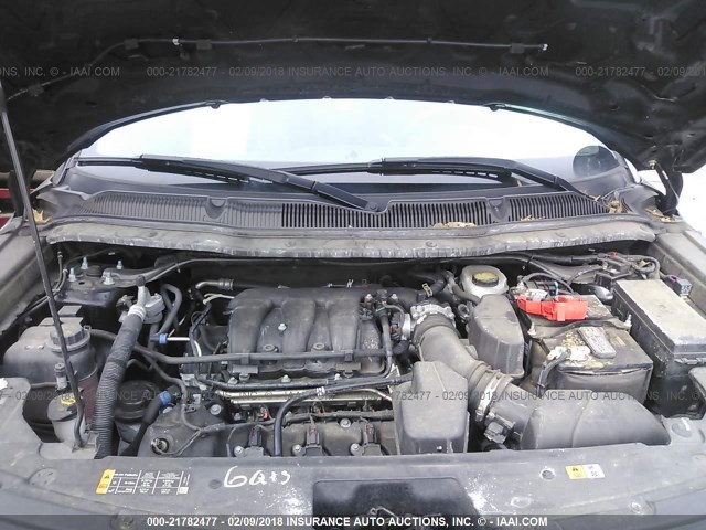 1FM5K8AR4EGB02374 - 2014 FORD EXPLORER POLICE INTERCEPTOR BLACK photo 10