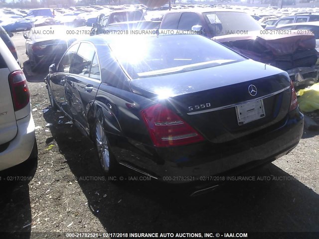 WDDNG7BB6AA287824 - 2010 MERCEDES-BENZ S 550 BLACK photo 3