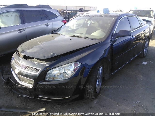 1G1ZC5E04CF208591 - 2012 CHEVROLET MALIBU 1LT 黑色 照片 2