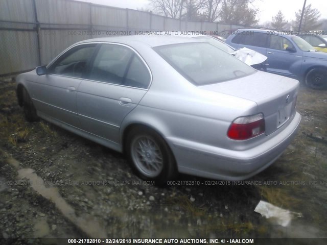 WBADT43412GZ95037 - 2002 BMW 525 I AUTOMATIC 银色 照片 3