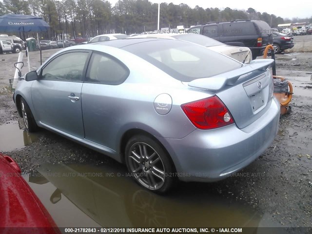 JTKDE177770173495 - 2007 TOYOTA SCION TC 蓝色 照片 3