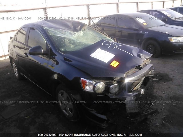 1G1JA5SH9F4140415 - 2015 CHEVROLET SONIC LS 黑色 照片 1