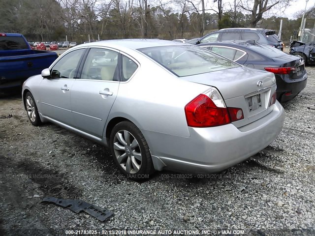 JNKAY01E77M302961 - 2007 INFINITI M35 SPORT SILVER photo 3