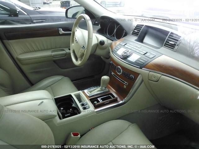 JNKAY01E77M302961 - 2007 INFINITI M35 SPORT SILVER photo 5