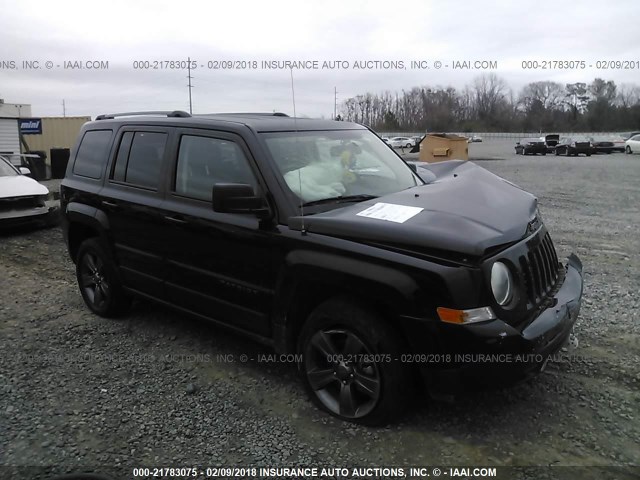 1C4NJPBA7GD752167 - 2016 JEEP PATRIOT SPORT BLACK photo 1