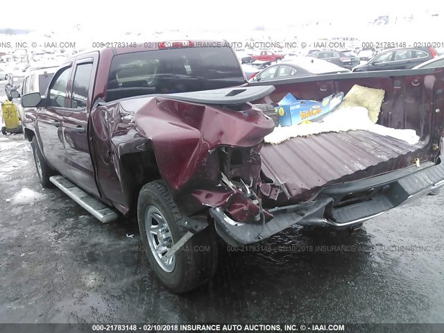 1GCRCPEH9EZ147426 - 2014 CHEVROLET SILVERADO C1500 BURGUNDY photo 3