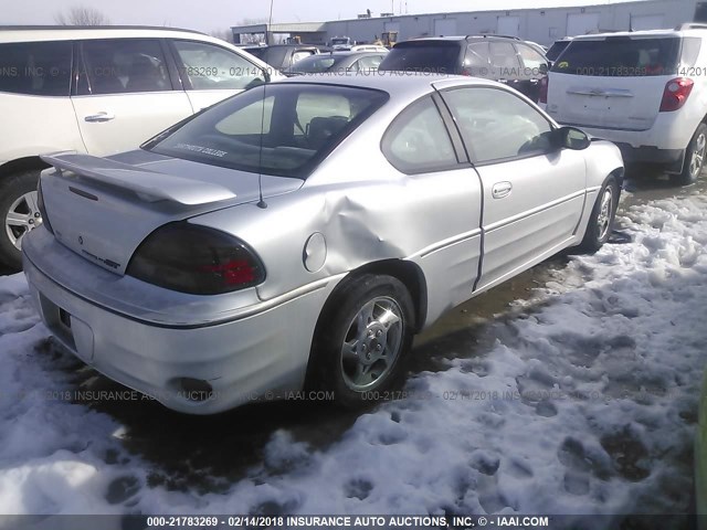 1G2NV12E63C196927 - 2003 PONTIAC GRAND AM GT1 SILVER photo 4