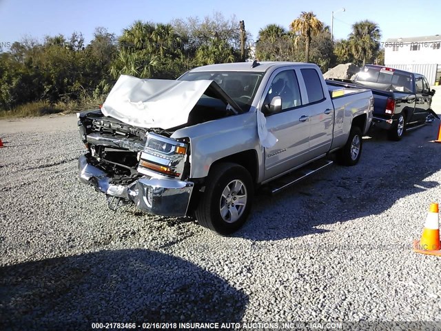 1GCRCREC9HZ146328 - 2017 CHEVROLET SILVERADO C1500 LT SILVER photo 2