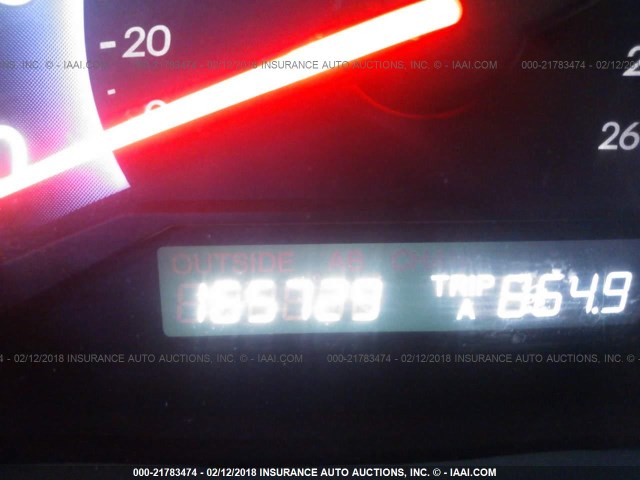 5FNRL38738B037493 - 2008 HONDA ODYSSEY EXL მუქი ლურჯი ფოტო 7