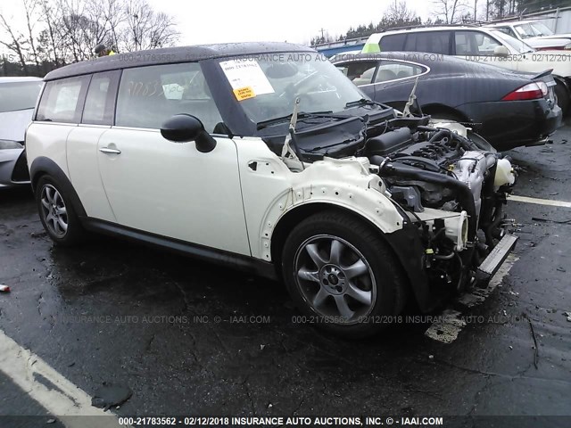 WMWMM33519TP90061 - 2009 MINI COOPER S CLUBMAN CREAM photo 1