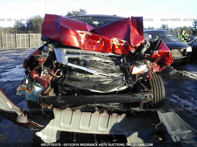 1FMCU0D73CKB56871 - 2012 FORD ESCAPE XLT MAROON photo 6