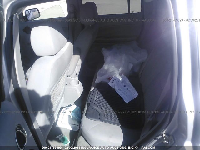 3GNBAADB2AS555217 - 2010 CHEVROLET HHR LS SILVER photo 8