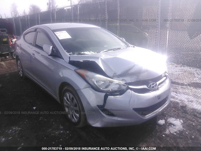 5NPDH4AE1BH026219 - 2011 HYUNDAI ELANTRA GLS/LIMITED SILVER photo 6