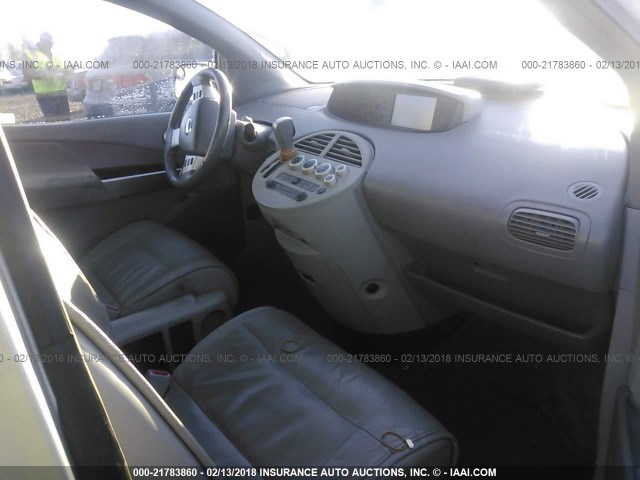 5N1BV28U16N105277 - 2006 NISSAN QUEST S/SE/SL SILVER photo 5