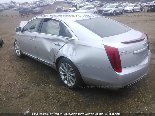 2G61M5S34G9138205 - 2016 CADILLAC XTS LUXURY COLLECTION SILVER photo 3