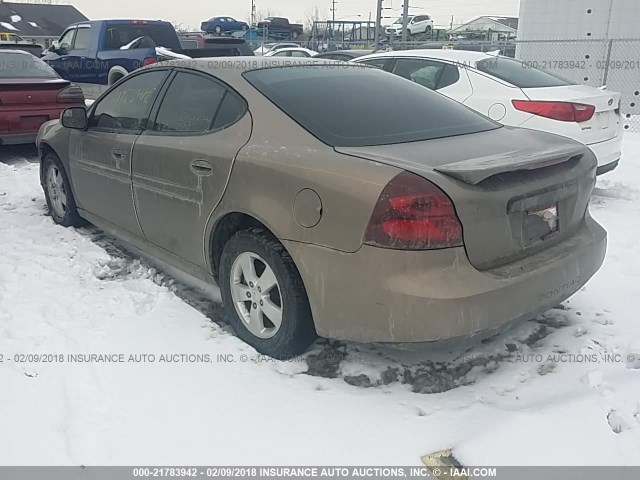 2G2WP552161308812 - 2006 PONTIAC GRAND PRIX GOLD photo 3