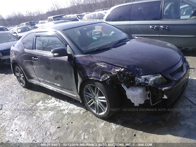 JTKJF5C73C3035832 - 2012 TOYOTA SCION TC 栗色 照片 1