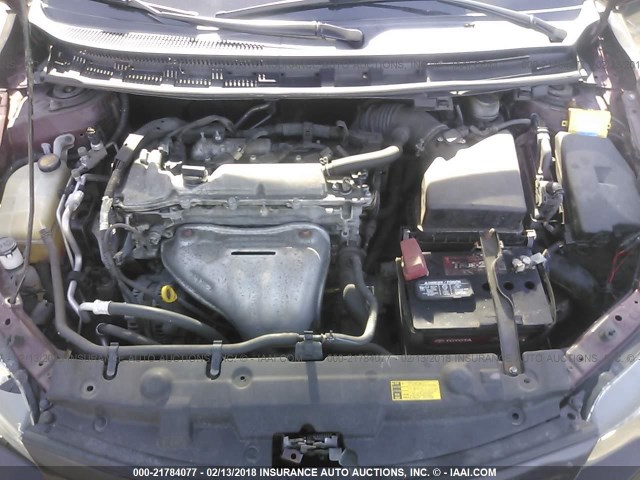 JTKJF5C73C3035832 - 2012 TOYOTA SCION TC 栗色 照片 10