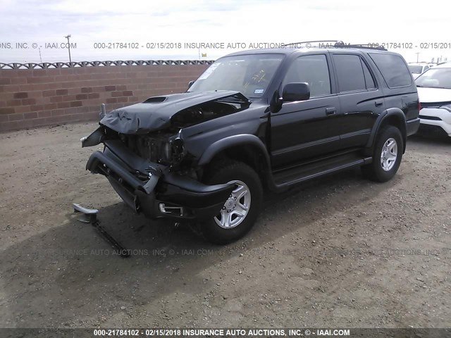 JT3GN86R0X0117290 - 1999 TOYOTA 4RUNNER SR5 BLACK photo 2