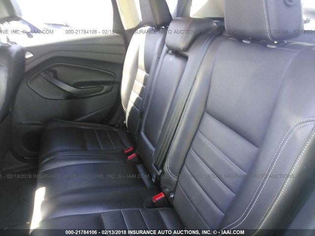 1FMCU0H90DUA53831 - 2013 FORD ESCAPE SEL GRAY photo 8