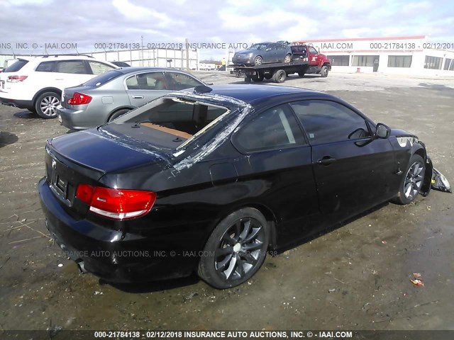 WBAWC7C57AE271561 - 2010 BMW 335 XI BLACK photo 4