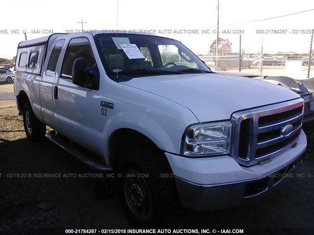 1FTSX21515EC41912 - 2005 FORD F250 SUPER DUTY WHITE photo 1