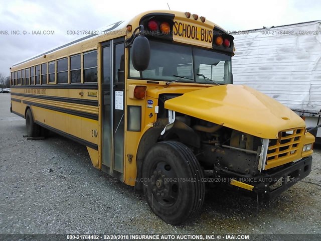 1BAKGCKH37F240086 - 2007 BLUE BIRD SCHOOL BUS / TRAN  YELLOW photo 1