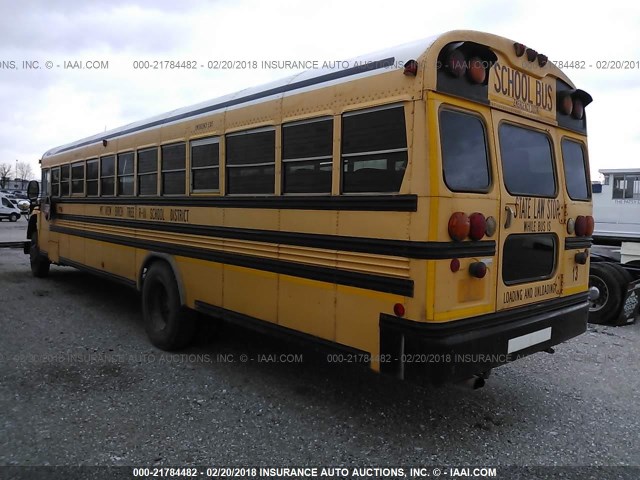 1BAKGCKH37F240086 - 2007 BLUE BIRD SCHOOL BUS / TRAN  YELLOW photo 3