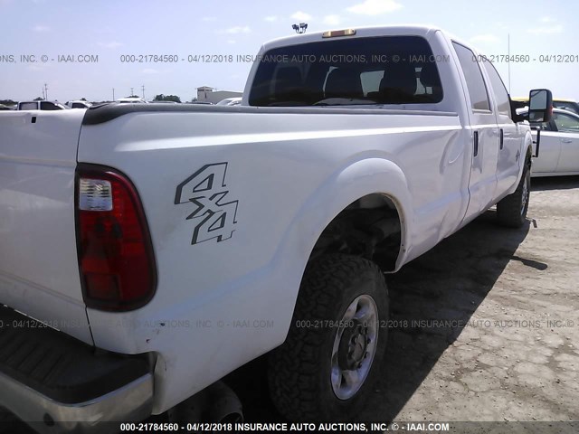 1FT8W3BTXDEB12646 - 2013 FORD F350 SUPER DUTY WHITE photo 7