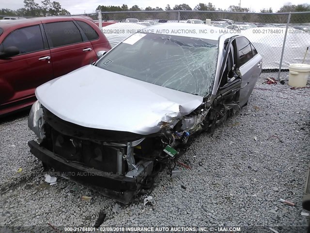 4T1BF1FK3CU147850 - 2012 TOYOTA CAMRY SE/LE/XLE ვერცხლისფერი ფოტო 6