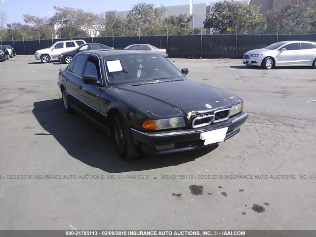 WBAGJ8327WDM15158 - 1998 BMW 740 IL BLACK photo 1