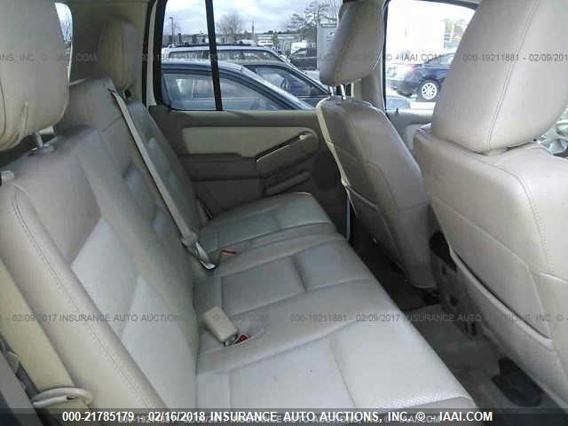 1FMEU7FEXAUA83934 - 2010 FORD EXPLORER LIMITED 未知 照片 8
