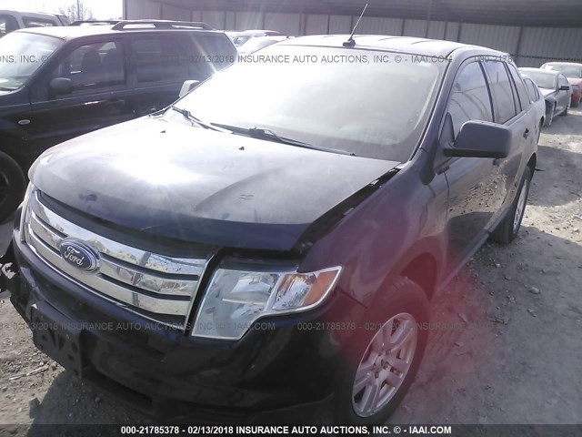 2FMDK36CX9BA76301 - 2009 FORD EDGE SE GRAY photo 2