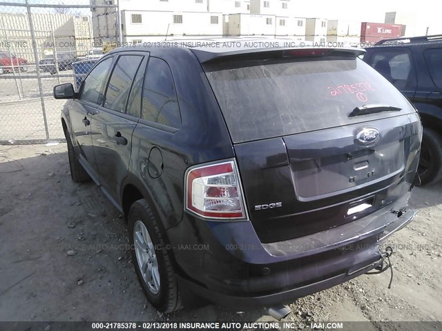 2FMDK36CX9BA76301 - 2009 FORD EDGE SE GRAY photo 3