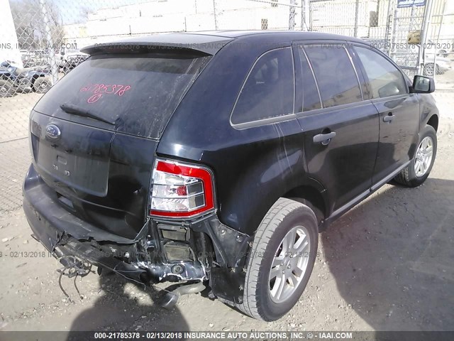 2FMDK36CX9BA76301 - 2009 FORD EDGE SE GRAY photo 4