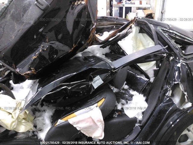 1FAHP35N38W204620 - 2008 FORD FOCUS SE/SEL/SES BLACK photo 8