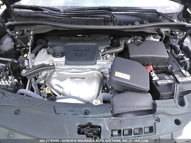 4T1BF1FK2HU393554 - 2017 TOYOTA CAMRY LE/XLE/SE/XSE BLACK photo 10