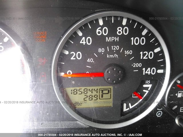 5N1AN08UX5C635564 - 2005 NISSAN XTERRA OFF ROAD/S/SE GRAY photo 7