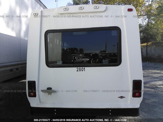 1FD4E45S38DA22630 - 2008 FORD E450 WHITE photo 8