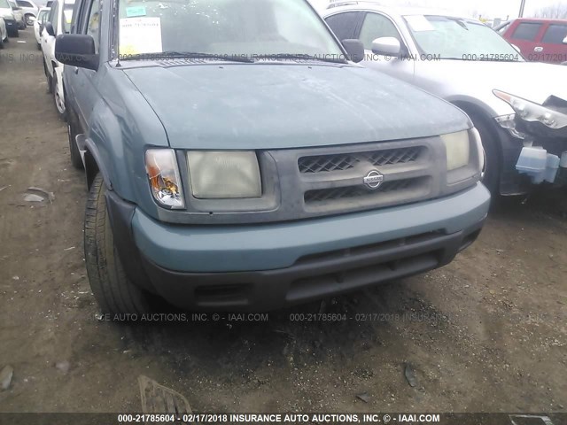 5N1ED28Y41C511187 - 2001 NISSAN XTERRA XE/SE TEAL photo 6