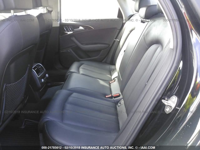WAUHGAFC9FN030449 - 2015 AUDI A6 PRESTIGE შავი ფოტო 8