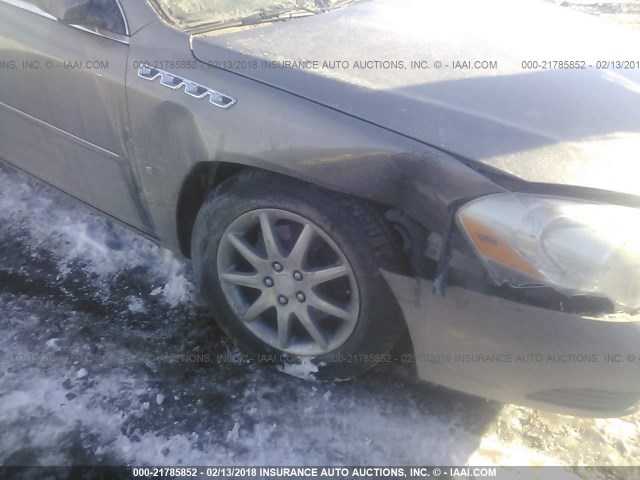 1G4HR57Y36U252937 - 2006 BUICK LUCERNE CXL BROWN photo 6