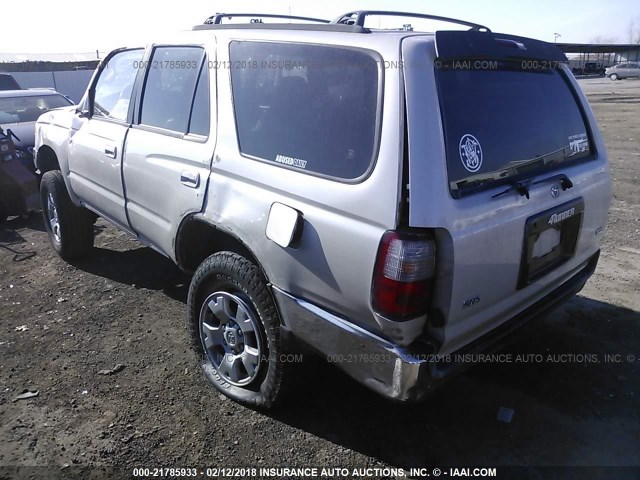 JT3HN86R8T0009983 - 1996 TOYOTA 4RUNNER SR5 GRAY photo 3