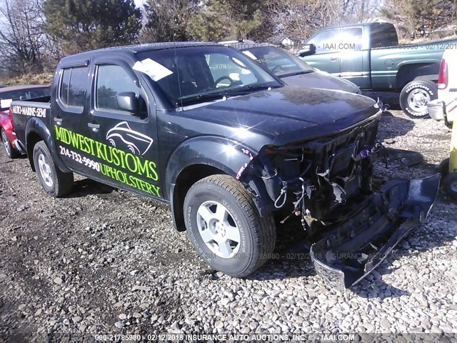 1N6AD07W28C410552 - 2008 NISSAN FRONTIER CREW CAB LE/SE/OFF ROAD BLACK photo 1