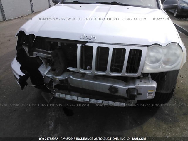 1J4GR48K25C588016 - 2005 JEEP GRAND CHEROKEE LAREDO/COLUMBIA/FREEDOM SILVER photo 6