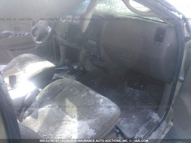 5TEHN72N93Z240285 - 2003 TOYOTA TACOMA DOUBLE CAB 金色 照片 5