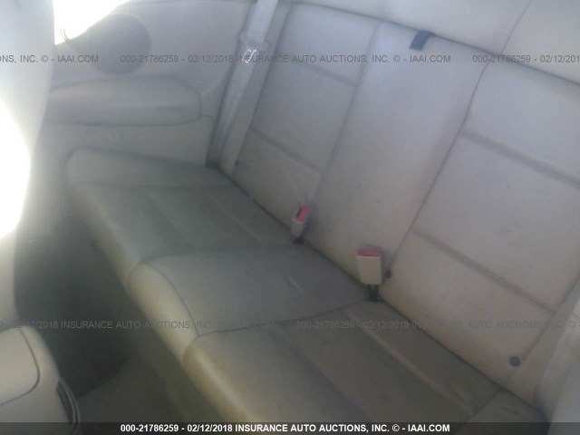 3VWDC21V21M815083 - 2001 VOLKSWAGEN CABRIO GLX MAROON photo 8