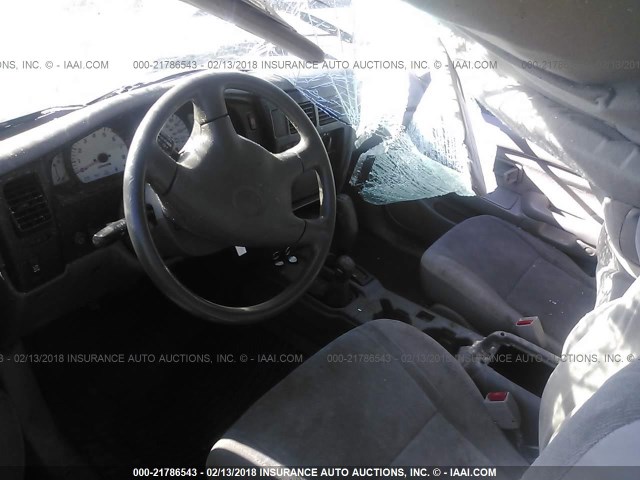 5TEHN72N12Z079820 - 2002 TOYOTA TACOMA DOUBLE CAB შავი ფოტო 5